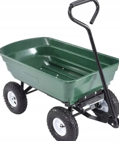 TACZKA WYWROTKA WÓZEK OGRODOWY PRZYCZEPKA METCOR 3w1 TC2145 XXL