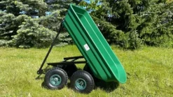 TACZKA WYWROTKA WÓZEK OGRODOWY PRZYCZEPKA METCOR 3w1 TC2145 XXL