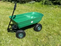 TACZKA WYWROTKA WÓZEK OGRODOWY PRZYCZEPKA METCOR 3w1 TC2145 XXL