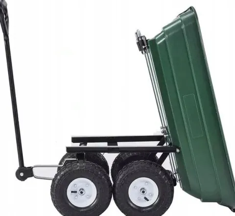 TACZKA WYWROTKA WÓZEK OGRODOWY PRZYCZEPKA METCOR 3w1 TC2145 XXL