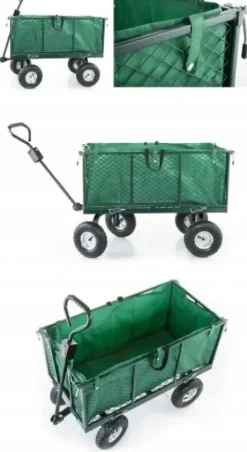 Taczka wózek ogrodowy transportowy przyczepa 450kg