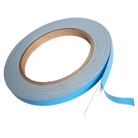 TAŚMA E2111 1mm/9mm/5m PIANKA MONTAŻOWA 2-STR LEPNA, BIAŁA