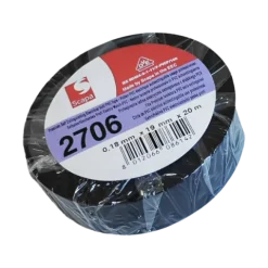 TAŚMA IZOLACJA PCV 2706 19mm/20m CZARNA, MROZOODPORNA -18*C, VDE, SCAPA
