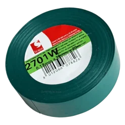 TAŚMA IZOLACJA PCV 2701W 19mm/20m ZIELONA, KLEJ AKRYLOWY, SCAPA