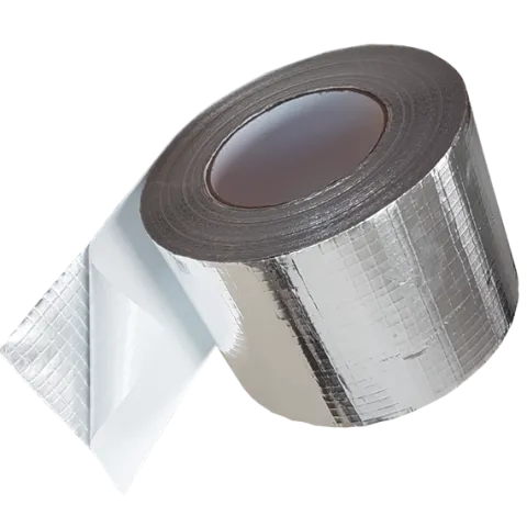 TAŚMA S3508 100mm/45m ALUMINIOWA 0,018mm ZBROJONA WŁÓKNEM SZKLANYM 5x5mm