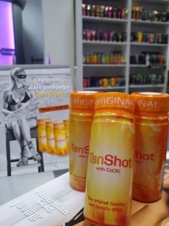 Tan Shot Drinki Opalające Solarium Słońce x6szt