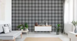Tapeta Modernistyczna Abstrakcyjna Krata
