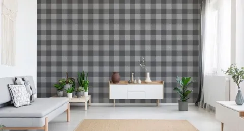 Tapeta Modernistyczna Abstrakcyjna Krata