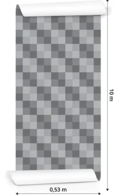 Tapeta Szara Abstrakcyjna Krata