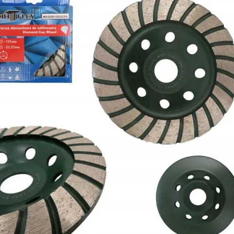 Tarcza do szlifowania betonu garnkowa 125 mm 22,2 mm Met-Flex