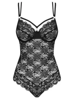 860-TED body czarne - cudowne doznania Obsessive S/M