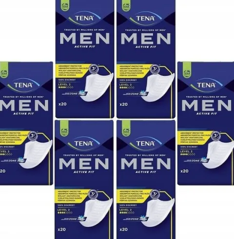TENA MEN LEVEL 2 MEDIUM wkłady anatomiczne 20 szt.