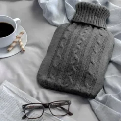 TERMOFOR DUŻY 2L SWETER GUMOWY POKROWIEC OGRZEWACZ DO RĄK NA WODĘ PREZENT