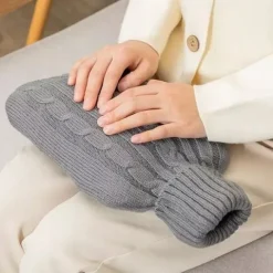 TERMOFOR DUŻY 2L SWETER GUMOWY POKROWIEC OGRZEWACZ DO RĄK NA WODĘ PREZENT