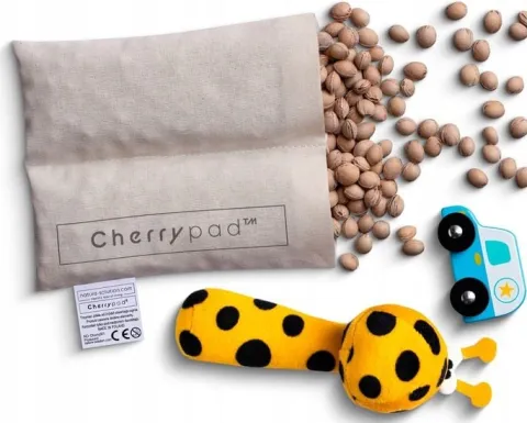 Termofor z pestek na kolki Cherrypad - Minky Lodowy