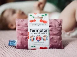 Termofor z pestek wiśni na kolki MINKY | CherryPad