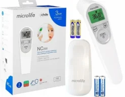 TERMOMETR BEZDOTYKOWY ELEKTRONICZNY MEDYCZNY MICROLIFE NC 200 DOKŁADNY