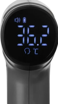 TERMOMETR BEZDOTYKOWY MEDYCZNY ELEKTRONICZNY PODCZERWIEŃ DLA DZIECI AKUKU