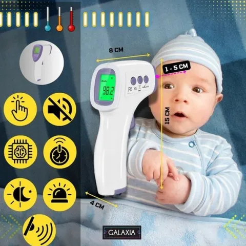 TERMOMETR BEZDOTYKOWY MEDYCZNY Elektroniczny Na Podczerwień Dla Dzieci