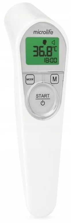 TERMOMETR BEZDOTYKOWY MICROLIFE NC 200 ELEKTRONICZNY + ETUI SZYBKI POMIAR