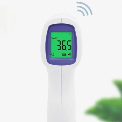 TERMOMETR BEZDOTYKOWY NA PODCZERWIEŃ LCD ELEKTRONICZNY CYFROWY DOKŁADNY