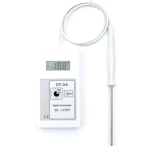 TERMOMETR ELEKTRONICZNY Z SONDĄ POLSKI DT-34 KERA