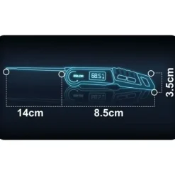 Termometr kuchenny do mięsa szpilkowy sonda Baldr BD-130