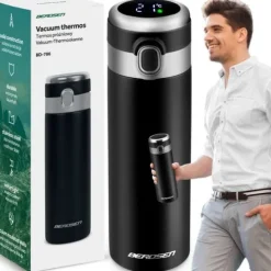 Termos próżniowy 450 ml BD-786 czarny