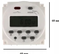 TIMER WYLACZNIK WLACZNIK CZASOWY PROGRAMATOR 12V
