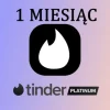 TINDER PLATINUM 1 MIESIĄC | KARTA PODARUNKOWA | KLUCZ VPN