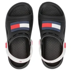 Tommy Hilfiger dziecięce sandały T1B2-32262-0083X001 Black/White 26