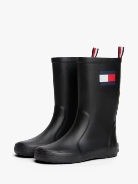 Tommy Hilfiger kalosze FLAG RAIN BOOT T3XC-33923-0047999 BLACK 32