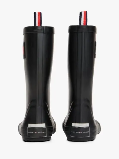 Tommy Hilfiger kalosze FLAG RAIN BOOT T3XC-33923-0047999 BLACK 34