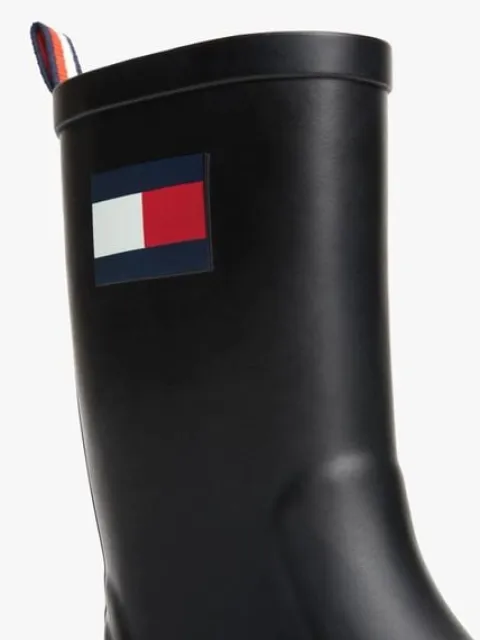 Tommy Hilfiger kalosze FLAG RAIN BOOT T3XC-33923-0047999 BLACK 34