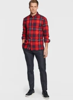 Tommy Hilfiger MĘSKA Koszula Oxford Blackwatch MW0MW29185 Regular Fit L