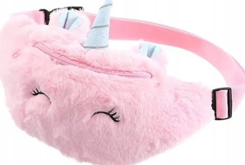 TOREBKA NERKA NA BIODRO DZIEWCZĘCA PLUSZ UNICORN PREMIUM