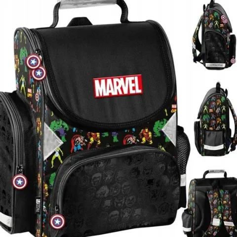 TORNISTER PLECAK SZKOLNY DO 1 KLASY DLA CHŁOPCA AVENGERS MARVEL