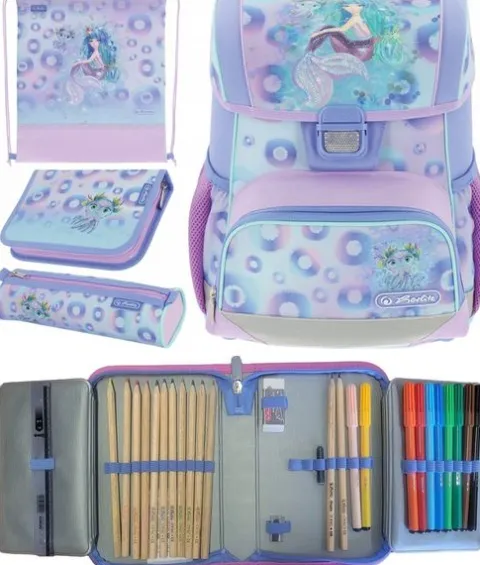 TORNISTER SZKOLNY HERLITZ LOOP PLUS MYSTIC MERMAID DLA DZIEWCZYNKI