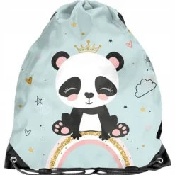 Tornister szkolny Paso Panda plecak klasa 1 2 3 dla dziewczynki