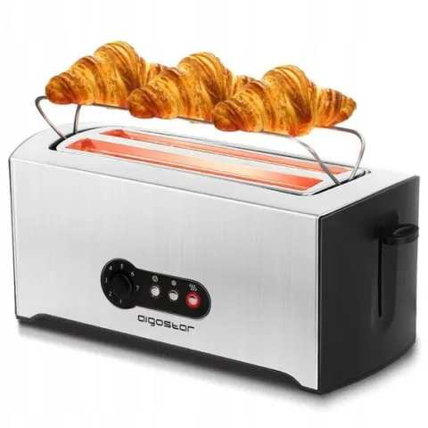 Toster Aigostar Sunshine srebrny/szary 1600 W