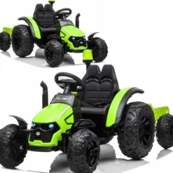 Traktor na akumulator z Przyczepą HZB-200 Zielony