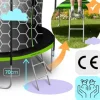 Trampolina ogrodowa 12ft/374cm z siatką wewnętrzną i drabinką Neo-Sport