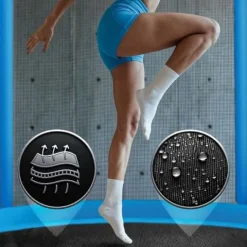 Trampolina ogrodowa 6ft/183cm z siatką wewnętrzną i drabinką Neo-Sport