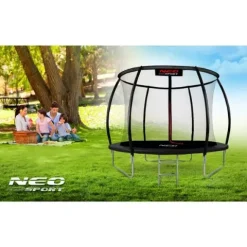 Trampolina ogrodowa profilowana 8ft/252cm z siatką wewnętrzną Neo-Sport