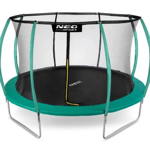 Trampolina ogrodowa profilowana 14ft/435cm z siatką wewnętrzną Neo-Sport