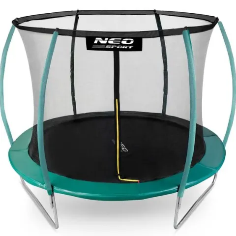 Trampolina ogrodowa profilowana 8ft/252cm z siatką wewnętrzną Neo-Sport