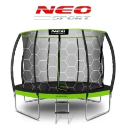 Trampolina ogrodowa profilowana 12ft/374cm z siatką wewnętrzną Neo-Sport