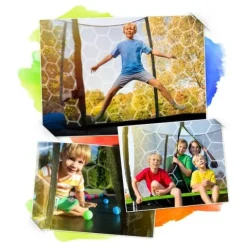 Trampolina ogrodowa profilowana 12ft/374cm z siatką wewnętrzną Neo-Sport