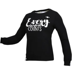 Trec - Bluza damska TW SWEATSHIRT TRECGIRL 09 STRONG BLACK XS