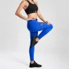 Trec - Leginsy damskie TW LEGGINGS TRECGIRL 029 DUAL MESH COBALT XS